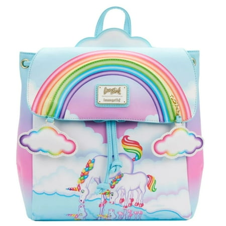 Loungefly Lisa Frank Unicorn Reflection Mini Backpack