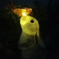 thumbnail image 5 of KYAIGUO Rabbit Garden Decorations Solar Powered Outdoor Animal Statue Lawn Patio Decoration Outside Stake Waterproof Patio Cute Rabbit Lights Gifts, 5 of 9