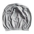 thumbnail image 1 of GUOOL Foot Stool Cover Foot Stool Slipcover for Living Room High Stretch Polyester Soft Furniture Protector Washable Footrest Cover Light Gray, 1 of 9