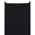 thumbnail image 3 of Courrèges Signature Top - Cotton - Black (Women's), 3 of 3