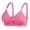 Watermelon Red, variant on hoksml Bras For Women Solid Color Comfortable Hollow Out Perspective Bra Underwear No Rims Lingerie For Women