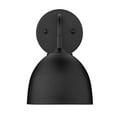 thumbnail image 2 of Yep by Golden Lighting Zoey 1-light Wall Sconce in Pewter and Matte Black shade, 2 of 7