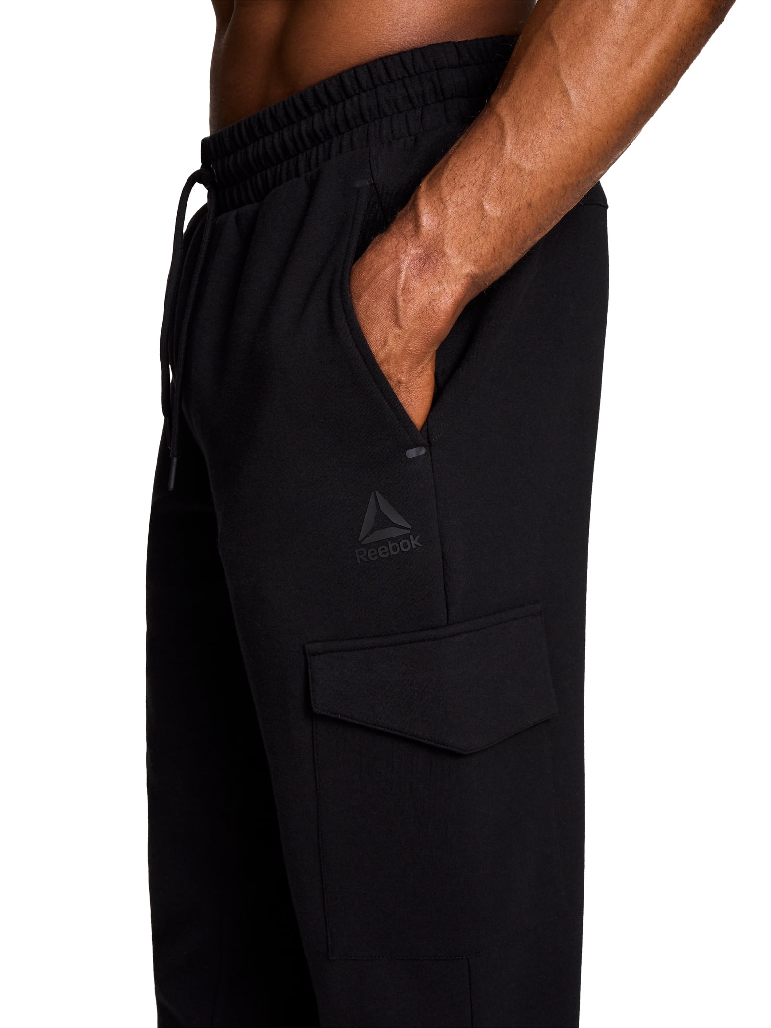 Reebok Men's and Big Men's Unwind Cargo Pants, up to Size 5XL