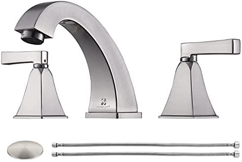 Details about   Bathroom LED Waterfall 2 Handle Faucet Bathtub Widespread Basin Sink Mixer Tap 