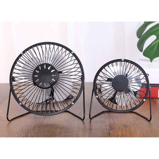 Ventilador de escritorio, mini ventilador de escritorio de 4 pulgadas, ventilador de refrigeración personal diseñado con precisión