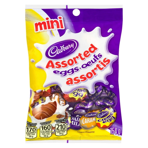 Cadbury Chocolate Mini Assorted Easter Eggs, 154G, 154 g Walmart.ca