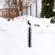 thumbnail image 1 of Medidor De Nieve Estaca de calibre de nieve de hierro Escalas precisas Detector de profundidad de nieve Adorno de jardín (ciervo), 1 of 8