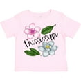 thumbnail image 3 of Inktastic Mississippi Magnolia Flowers and Leaves Boys or Girls Toddler T-Shirt, 3 of 5