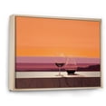 thumbnail image 2 of Designart "Vista Of Vinos" Wine Floater Framed Wall Art Living Room, 2 of 5