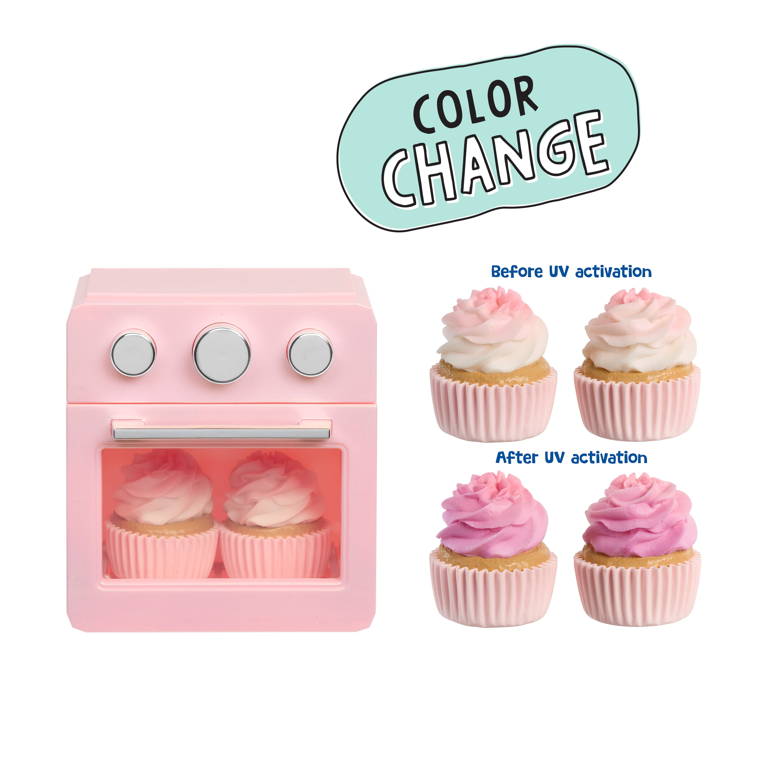 Little Tikes Sweet Spaces Mini Oven, Imaginative Pretend Play Kitchen, Pink, Ages 3+