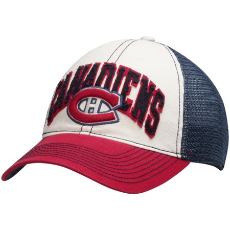 UPC 887783211546 product image for Montreal Canadiens Reebok Face-Off Slouch Flex Hat - White/Navy - L/XL | upcitemdb.com