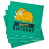 Dinosaur Happy Birthday Luncheon Napkins, Pack of 20