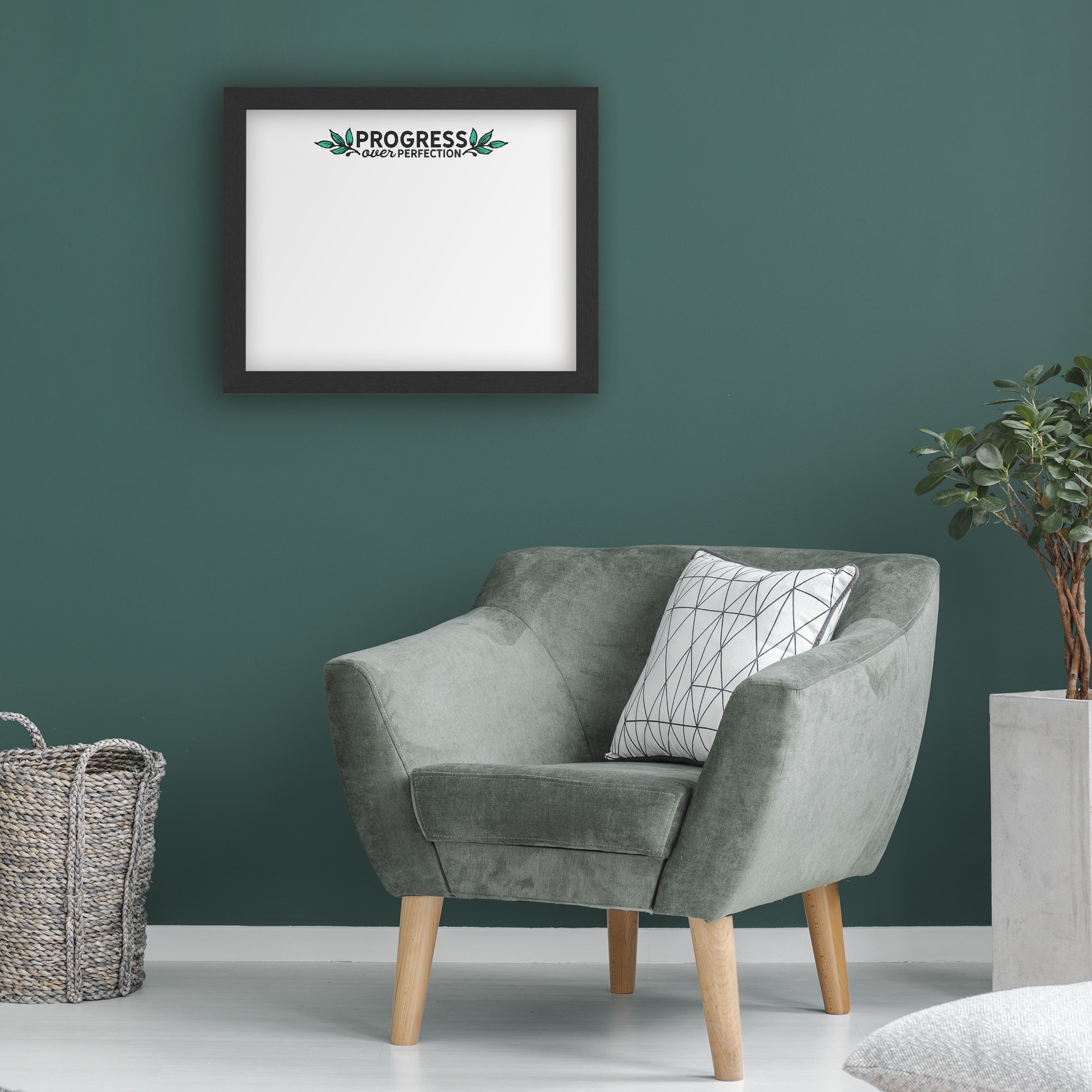 Trademark Fine Art 'Progress Over Perfection' Markerboard by ABC