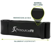 ProsourceFit XFit Power Resistance Bands, Heavy Duty 41, 60lb - 150 lb