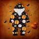 thumbnail image 1 of Halloween Pajamas Long Sleeved Zippered Family Matching Jumpsuit Romper Family Halloween Costumes Family Pajamas Matching Pjs, 1 of 4