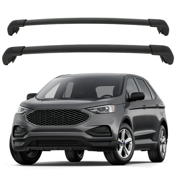 CCIYU Roof Rack Cross Bars Rooftop Cargo Carrier Fit For Ford For Edge 2015-2024 Weight Capacity 220LBS