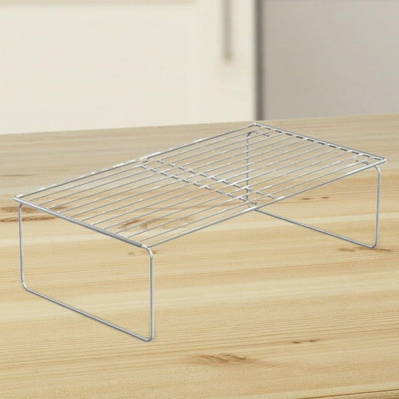 Estante organizador apilable, estante apilable largo, estante organizador de armario liviano, estante para cuencos, libros, lavadero, baño, platos 30 cm x 195 cm x 85 cm