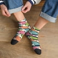 thumbnail image 3 of Rocae Lantern Koi Fish for Premium Adult Socks,Comfortable, Breathable, and Durable Socks, Perfect for Everyday Wear, 3 of 7