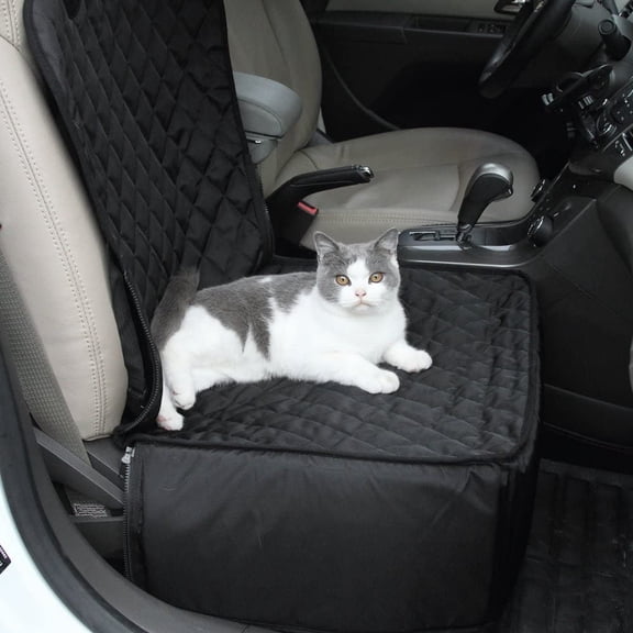 Waterproof Pet Car Seat Cover, Dog Hammock Back Seat Protector for Auto SUV Truck