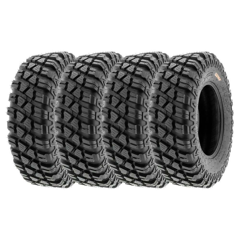 Set of 4 SunF 28x1014 28x10x14 ATV UTV All Terrain AT Tire 6 PR A047