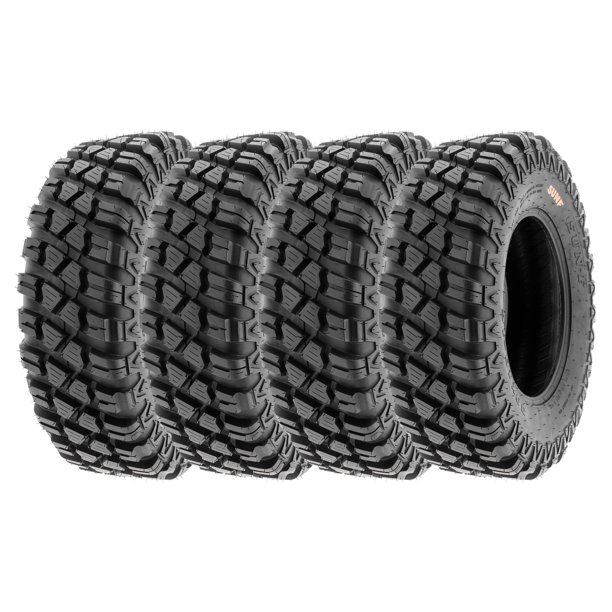 Set of 4 SunF 28x1014 28x10x14 ATV UTV All Terrain AT Tire 6 PR A047