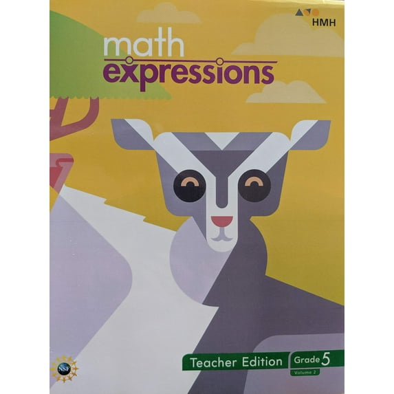 Pre-Owned Math Expressions, Grade 5 Volume 2, Teacher Edition, 9781328743770, 1328743772