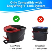 Home Times Spin Mop Accessory Parts for O-Cedar EasyWring 1 Tank Spin Mop, 48