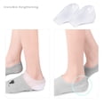 thumbnail image 4 of Pinkiou Height Increase Insole High Increase Heels Cushion Insole, Gel Heel Invisible Height Elevators, Heal Dry Cracked Heels, 4 of 8
