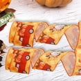 thumbnail image 6 of Btomtd 196.85"x2.55" Faux Linen Woven Ribbon with Pumpkin and Maple Leaf for Halloween Thanksgiving Ornaments Holiday Party Decoration Ribbon for Crafting, A, 6 of 6