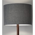 thumbnail image 3 of Adesso® Ellis Floor Lamp, 58 1/2"H, Dark Gray Shade/Walnut Base, 3 of 4