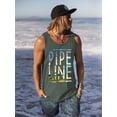 thumbnail image 2 of Pipeline Gradient Surf Graphic - Tank Top Men's, 2 of 4