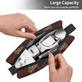 thumbnail image 4 of Neceser de viaje para mujer con diseño de Buffy, la cazavampiros, bolsa de maquillaje y cosméticos con temática de terror sobrenatural, 4 of 5