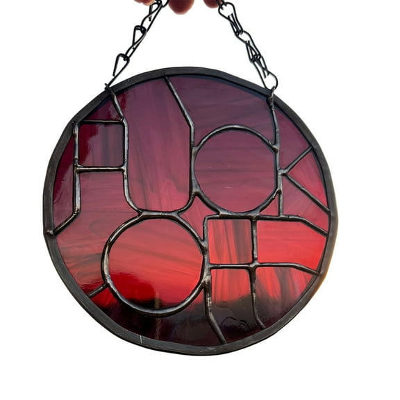 Lilixerw Stained Glass Window Hangings,Suncatchers for Windows,Perfect for Home Decor and Gifts
