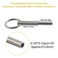 thumbnail image 2 of Coffee Machine Repair Key Oval Head Screws Tool Compatible with For Krups, 2 of 9