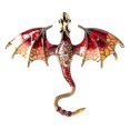 thumbnail image 3 of Broche Dragón Volador Esmaltado Exquisito para Traje Abrigo () Rojo, 3 of 4