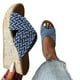 thumbnail image 3 of Calzado informal para mujer, zapatos de playa con plataforma de tacón inclinado de fondo grueso, sandalias Wmkox8yii  sa635, 3 of 9