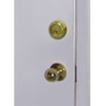 thumbnail image 1 of Instant Deadbolt Lock Brass Finish Looks Like A Real Deadbolt- Adhesive, 1 of 2