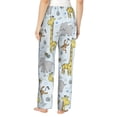 thumbnail image 6 of Pajama Pants Women - giraffe monkey_A Soft Breathable Sleep & Lounge Pants for Women, Comfy Casual Pj Pants Bottoms with Pockets, 6 of 7
