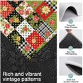 thumbnail image 3 of Pioneer Flower Floral Print Pattern Kitchen Rugs Sets Of 3,Kitchen Runner Rugs Non Skid Washable,Decorative Kitchen Floor Mats for Kitchen,Sink,Laundry,17X30 Inch + 17X47 Inch + 17X59 Inch, 3 of 6