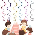 thumbnail image 1 of Suministros de decoración navideña, diseño de escena de fiesta de cumpleaños de boda, juego de colgante de espiral simple de PVC, colgante de vórtice, guirnalda, 1 of 1