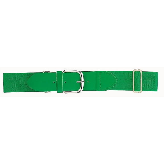Martin Sports SINGLE (1) Baseball / Softball Pant Adjustable YOUTH Belts, 1.25" Wide (Kelly Green)