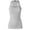HEATHER GREY, variant on FashionMille Women Ribbed Tank top, Racerback Scoop Neck Active