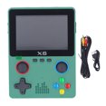thumbnail image 1 of Consola de juegos portátil retro con pantalla de 3,5 pulgadas, joystick de pantalla HD, consola de juegos portátil, color verde, 1 of 5