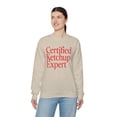 thumbnail image 7 of Ketchup Expert Sweatshirt Gifts Crew Neck Shirt Long Sleeve Unisex, 7 of 7
