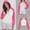 A Hot Pink, variant on HAPIMO Sweatshirts for Women Long Sleeve Cardigan Drawstring Hooded Sweatshirts Fall Casual Workout Hoodies Color Block Pocket Zip Up Sweatshirts Hot Pink XXL