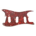 thumbnail image 1 of PVC Guitar Pickguard, Glossy Finish Guitar Pickguard Guitar Guard Replacement For ST Type Most 11 Hole Guitar, 1 of 8