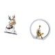thumbnail image 5 of Colección De Figuras De Payaso Y Niña Para Centro De Mesa, Vitrina, Comedor, Dormitorio, Estantería, Estilo Rústico, Adorno Abstracto, Regalo, 5 of 8