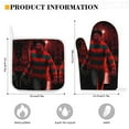 thumbnail image 2 of Freddy-Krueger Oven Mitts And Pot Holders Sets of 2, Non-Slip Oven Mitts, Kitchen Gift for Women, Bake Lover Gift, Housewarming Gifts, 2 of 8