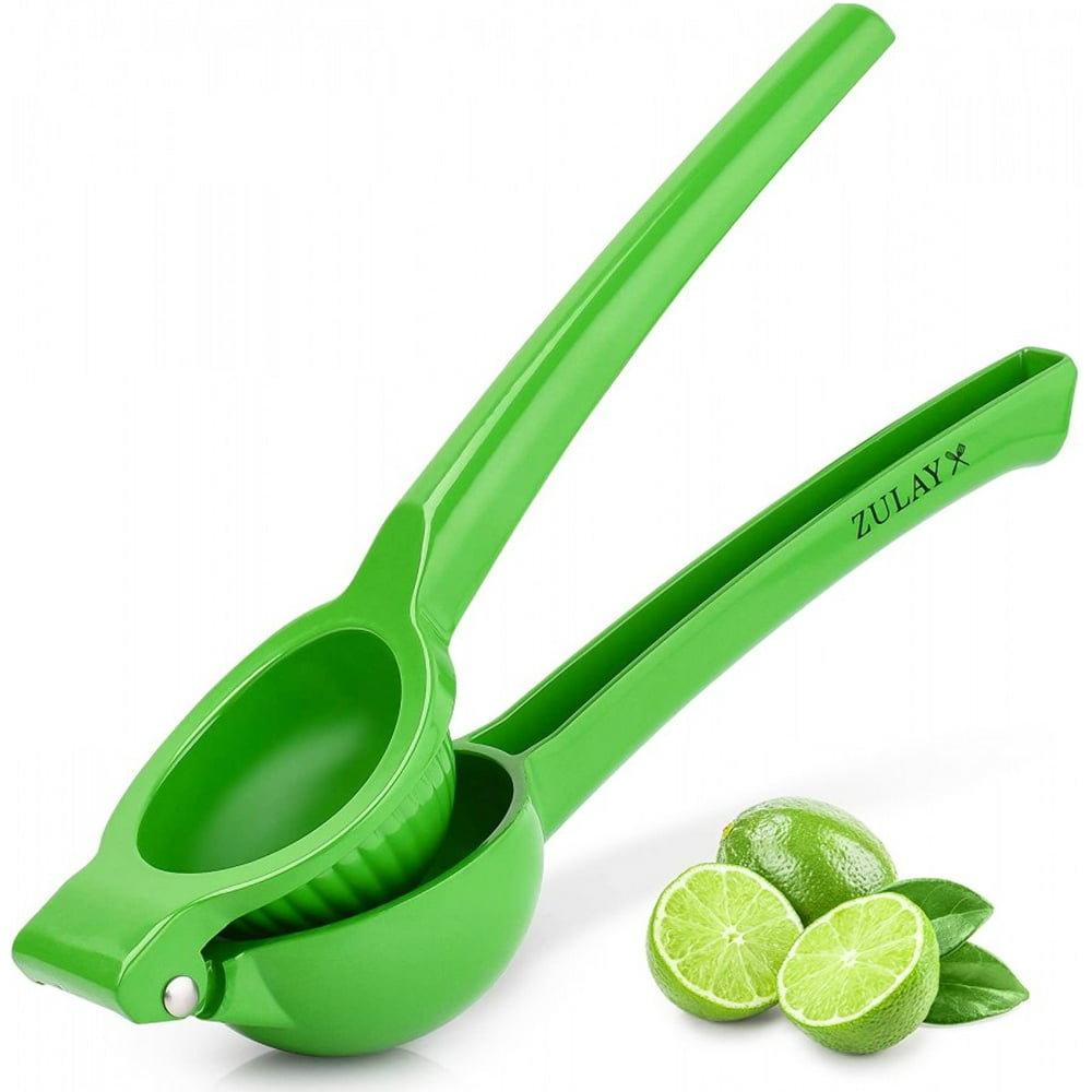 Zulay Kitchen Metal Lemon Lime Squeezer, Citrus Juicer for Extracting