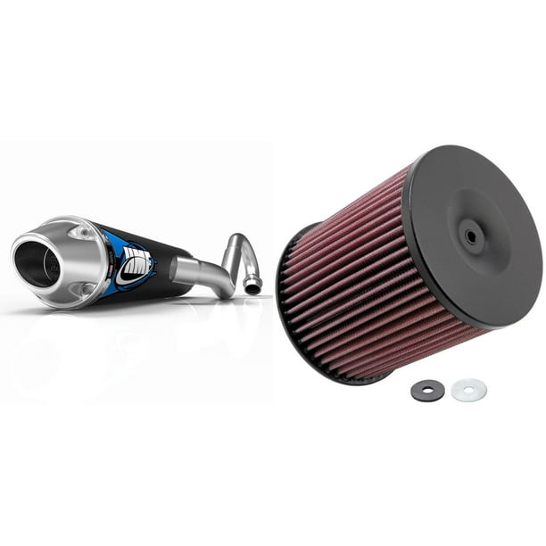 K&N Air Filter & HMF Black CompetitionSeries Full System Exhaust Euro